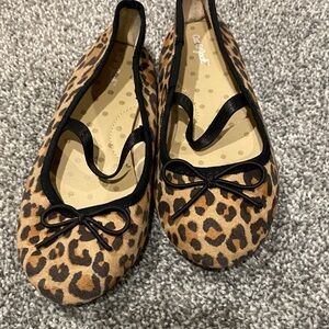 Cat & Jack Brown Leopard Print Dress Shoes